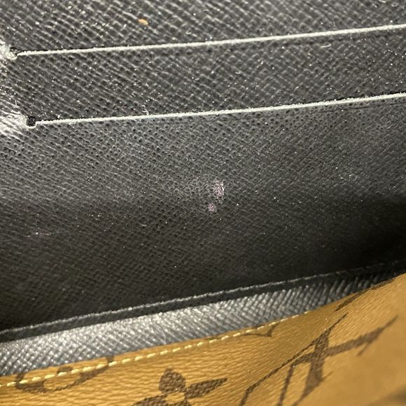 Louis Vuitton Monogram Giant Reverse Long Wallet Portefeuille Sarah M80726 - Picture 10 of 10